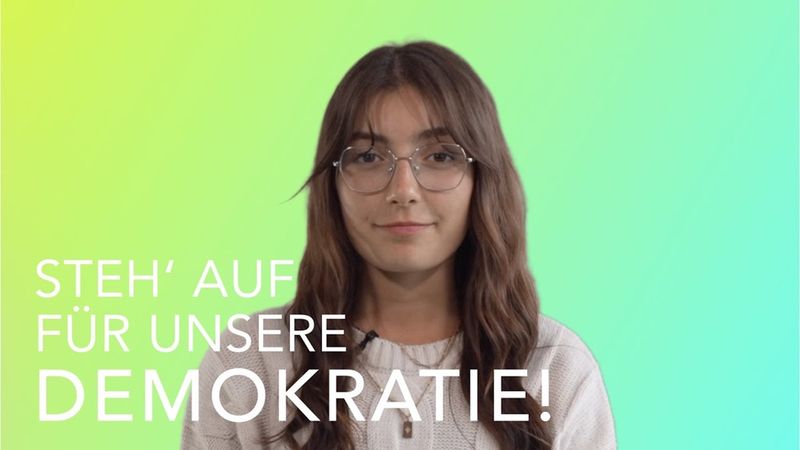 Steh' auf für unsere Demokratie!