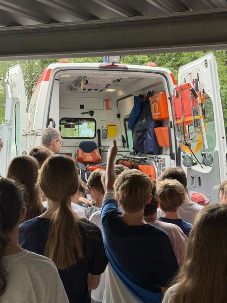 Katastrophenschutztag der Klassen 6a und 6b